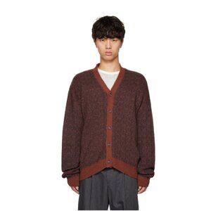 Palmes Burgundy/Brown Inter Cardigan